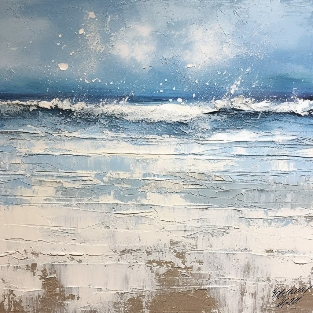 Abstract landscape, beach