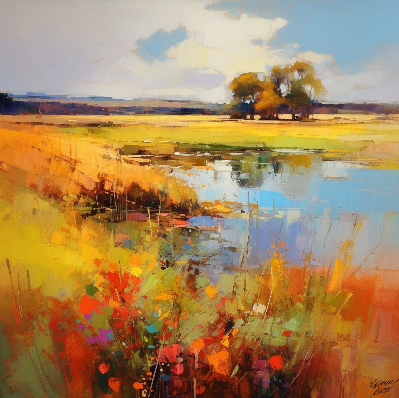 NATURE'S ABSTRACT TAPESTRY